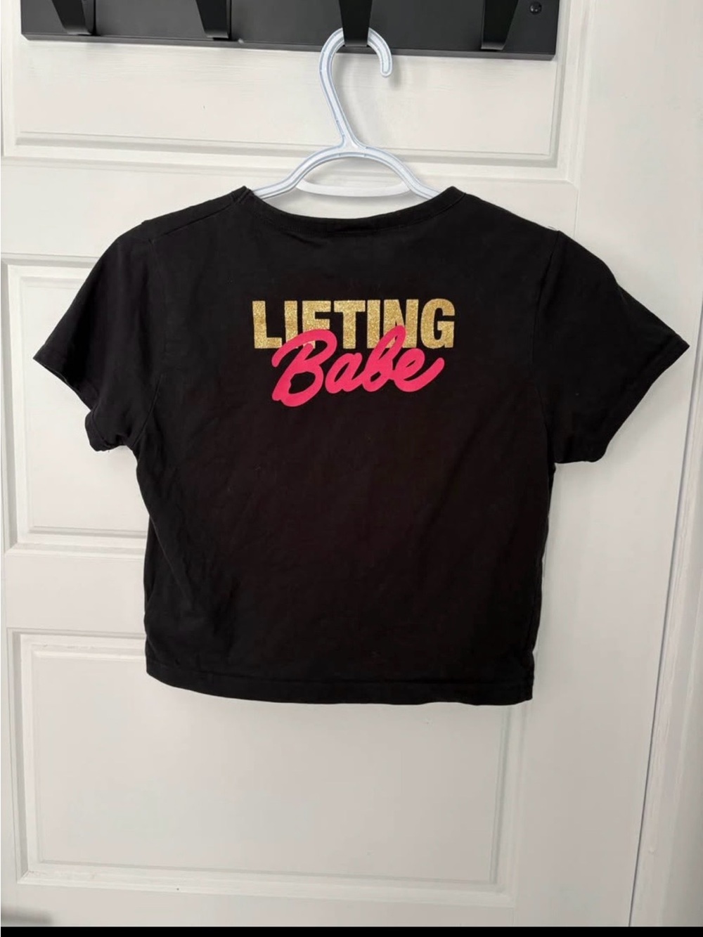Gymshark t-shirt lifting babe size small